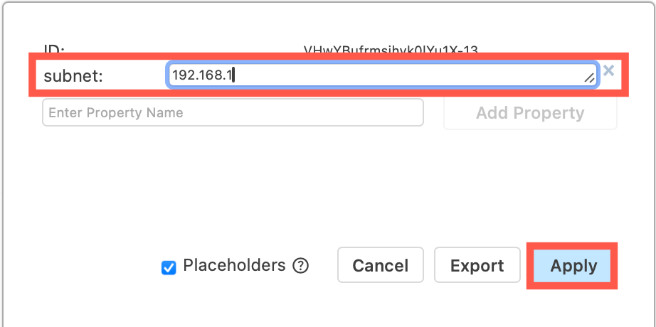 Add a value for the shape property so it can be displayed in its child shapes' labels